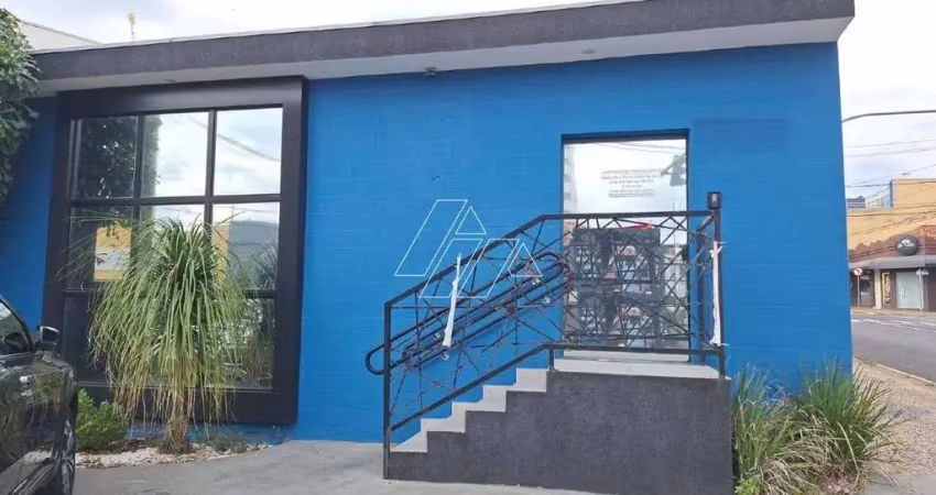 Sala comercial no centro de marília com 4 ambientes e 3 vagas!