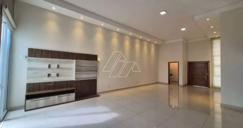 Casa em condomínio à venda, 3 quartos, 3 suítes, 2 vagas, residencial reserva esmeralda - marília/sp