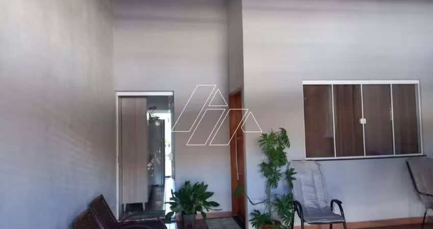 Ótimo imóvel com sala, cozinha, 2 dormitórios 1 sendo suíte, 1wc social, área de serviço, quintal, churrasqueira e 2 vagas de garagem.