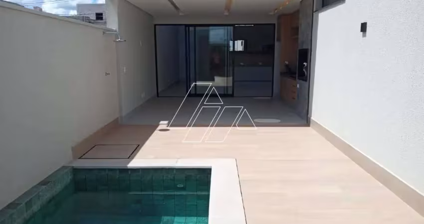 Casa em condomínio fechado à venda no Centro (Lácio), Marília 