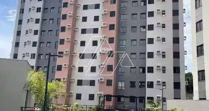 Apartamento com 2 quartos e 1 vaga para alugar no reserva florada – jardim cristo rei, marília/sp