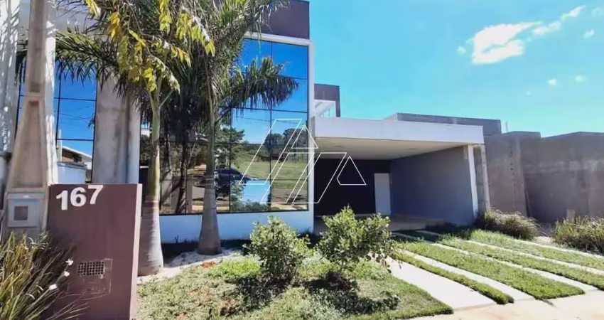 Casa com 3 suítes e 2 vagas à locação no village damha – jardim maria izabel, marília/sp