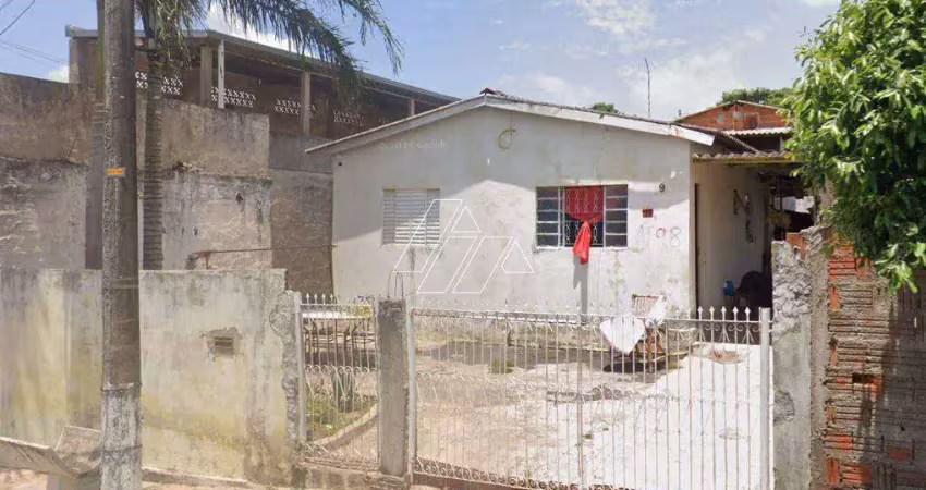 Imóvel na zona norte com sala, cozinha, 2 dormitórios, 1 wc social, área de serviço, quintal e 2 vagas de garagem.