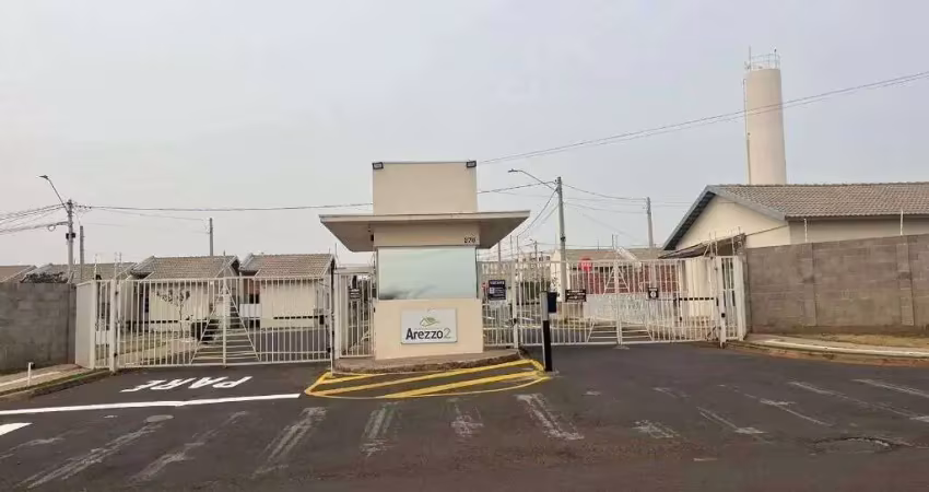 Casa para aluguel, 2 quartos, 1 vaga, condomínio residencial arezzo i - marília/sp