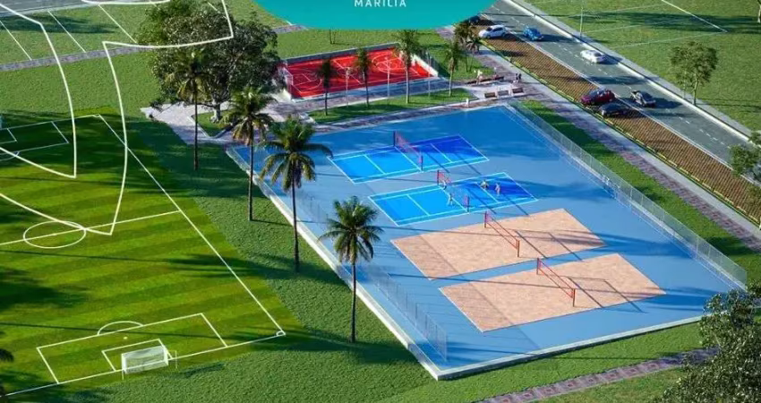 Terreno à venda, 245 m² por r$ 136.000,00 - jardim botânico - marília/sp