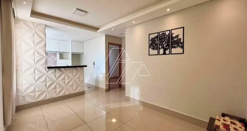 Apartamento à venda, 2 quartos, 1 vaga, jardim califórnia - marília/sp