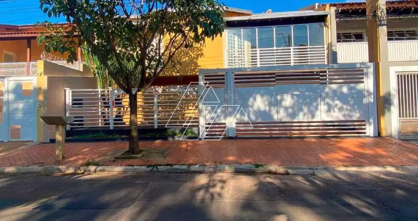 Sobrado com 4 dormitórios (2 suítes) e 4 vagas à venda ou aluguel no parque das esmeraldas – marília/sp