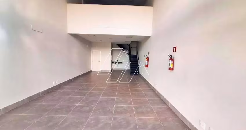 Salão para alugar com 75m² no residencial vida nova maracá ii (padre nóbrega) – marília/sp
