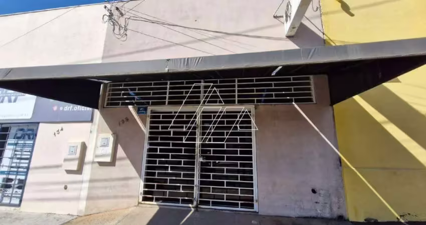 Salão comercial para aluguel – jardim dos lírios, marília/sp