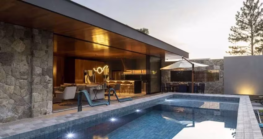 Casa com 3 dormitórios à venda, 330 m² por r$ 2.700.000,00 - condomínio vale do canaã - marília/sp