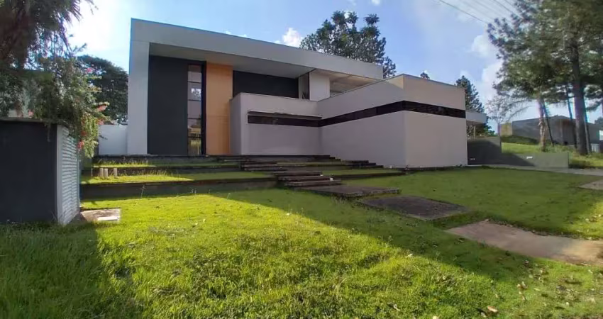 Casa com 5 dormitórios à venda, 440 m² por r$ 2.500.000,00 - loteamento residencial vale do canaã - marília/sp