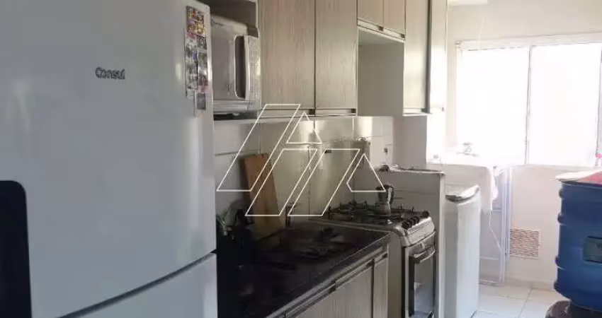 Apartamento à venda, 2 quartos, vereador eduardo andrade reis - marília/sp