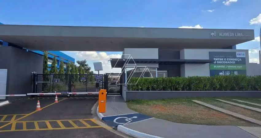Apartamento com 2 quartos e 1 vaga à locação no alameda lima residence – zona norte, marília/sp