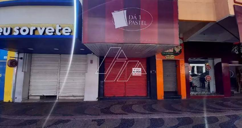 Salão/loja comercial – centro, rua sampaio vidal – marília/sp