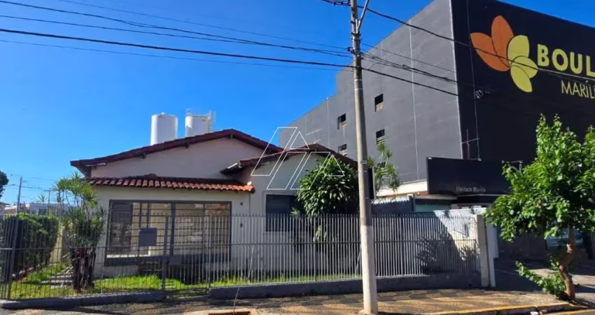 Casa residencial á venda no centro de marília (sp) ao lado do novo shopping boulevard marilia – 2 quartos, quintal, 350 m² internos