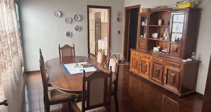 Casa com 3 dormitórios (1 suíte) à venda na região central – marília/sp