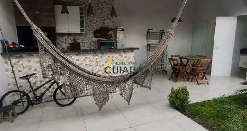 Casa em condomínio fechado com 3 quartos à venda no Jardim Imperial, Cuiabá 