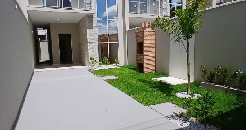 Casa duplex no bairro luzardo viana (maracanaú) -  3 quartos - documentação grátis