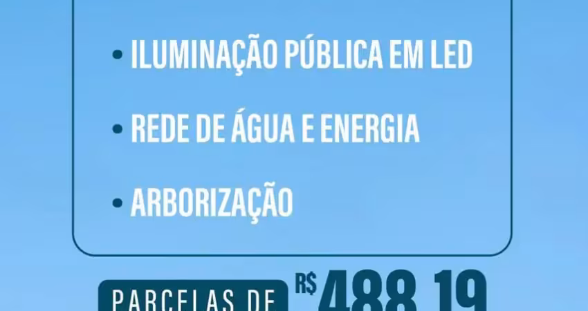 Lotes no parque tijuca (maracanaú), parcelado em até 156 meses