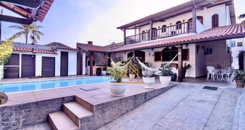 Casa com 4 dormitórios à venda, 320 m² por r$ 1.550.000,00 - freguesia (jacarepaguá) - rio de janeiro/rj