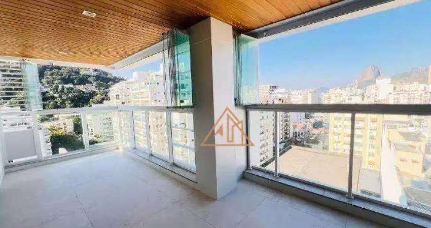 Apartamento com 3 dormitórios à venda, 140 m² por r$ 3.395.000,00 - botafogo - rio de janeiro/rj