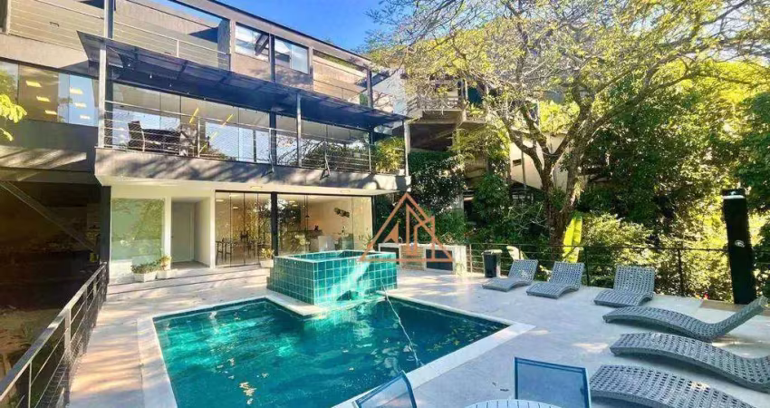 Casa com 4 dormitórios à venda, 659 m² por r$ 6.500.000,00 - itanhangá - rio de janeiro/rj
