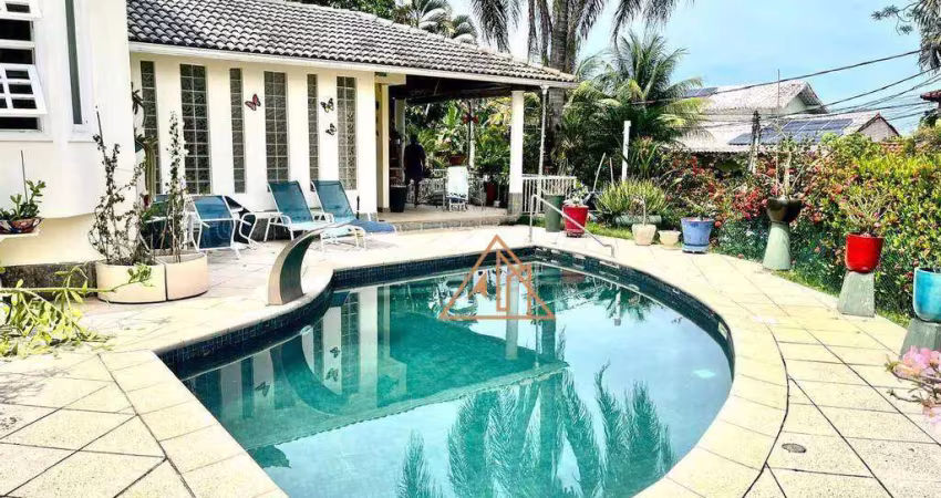 Casa com 3 dormitórios à venda, 367 m² por r$ 2.200.000,00 - freguesia (jacarepaguá) - rio de janeiro/rj