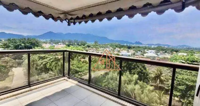 Apartamento com 4 dormitórios à venda, 132 m² por r$ 1.500.000,00 - barra da tijuca - rio de janeiro/rj