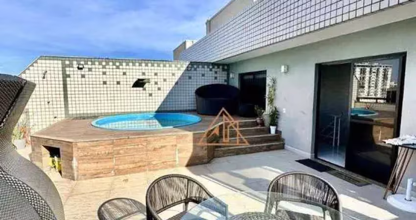 Cobertura com 4 dormitórios à venda, 245 m² por r$ 1.790.000,00 - freguesia de jacarepaguá - rio de janeiro/rj