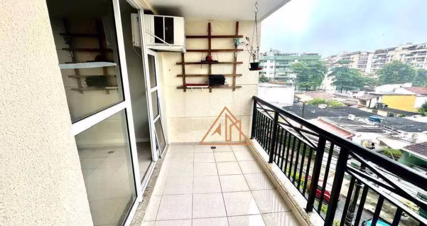 Apartamento com 3 dormitórios à venda, 92 m² por r$ 550.000,00 - freguesia de jacarepaguá - rio de janeiro/rj