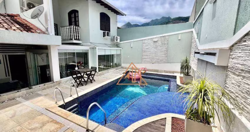 Casa com 3 dormitórios à venda, 450 m² por r$ 1.790.000,00 - freguesia (jacarepaguá) - rio de janeiro/rj