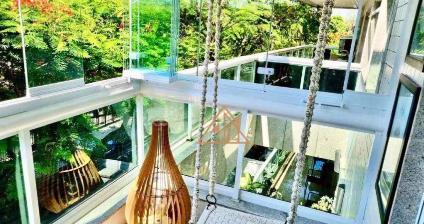 Apartamento com 3 dormitórios à venda, 132 m² por r$ 1.320.000,00 - recreio dos bandeirantes - rio de janeiro/rj