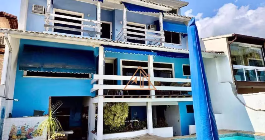 Casa com 3 dormitórios à venda, 497 m² por r$ 2.000.000,00 - freguesia de jacarepaguá - rio de janeiro/rj