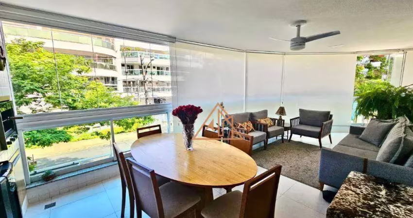 Apartamento com 3 dormitórios à venda, 108 m² por r$ 1.050.000,00 - recreio dos bandeirantes - rio de janeiro/rj