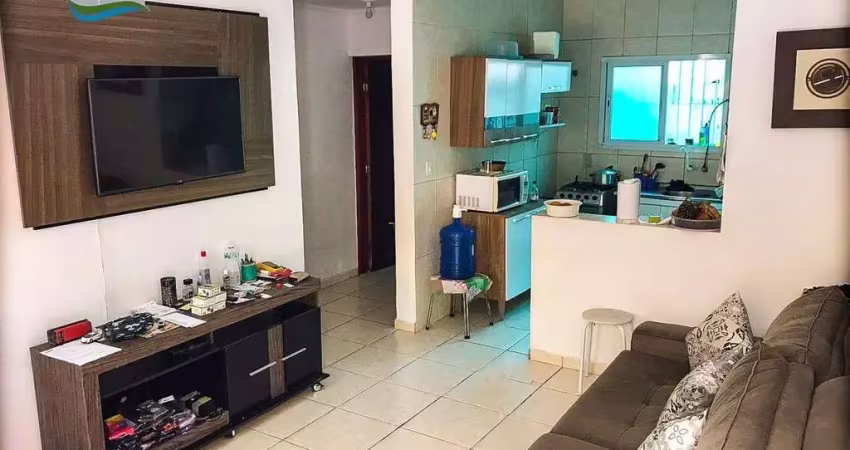 Sobrado com 2 dormitórios à venda, 77 m² por r$ 230.000,00 - oceanópolis - mongaguá/sp