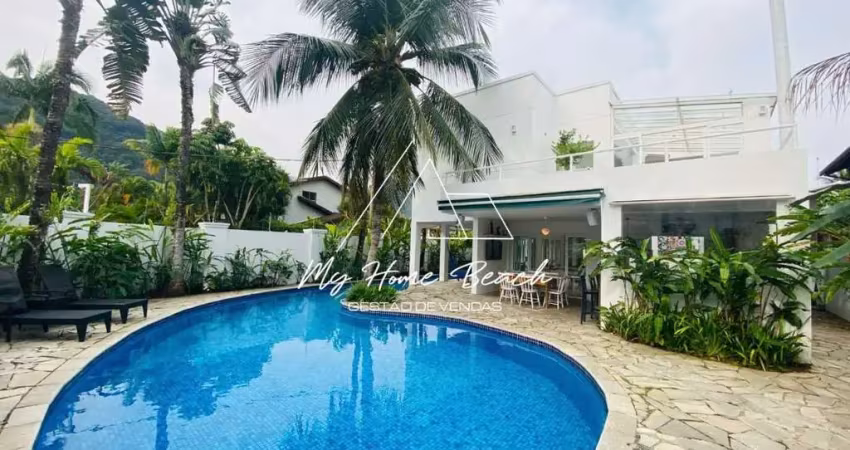 Linda casa disponível para venda e locação de temporada na praia de juquehy !