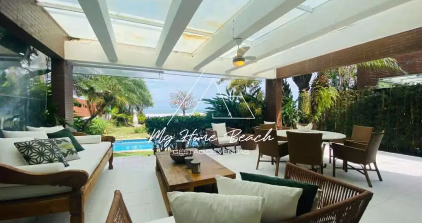 Casa de alto padrão frente ao mar na praia de juquehy !
