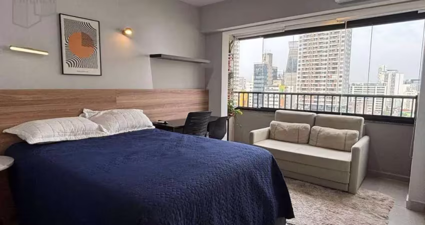 Apartamento com 1 dormitório para alugar, 25 m² - pinheiros - são paulo/sp