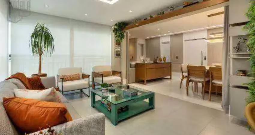 Apartamento com 3 dormitórios à venda, 172 m² - moema - são paulo/sp