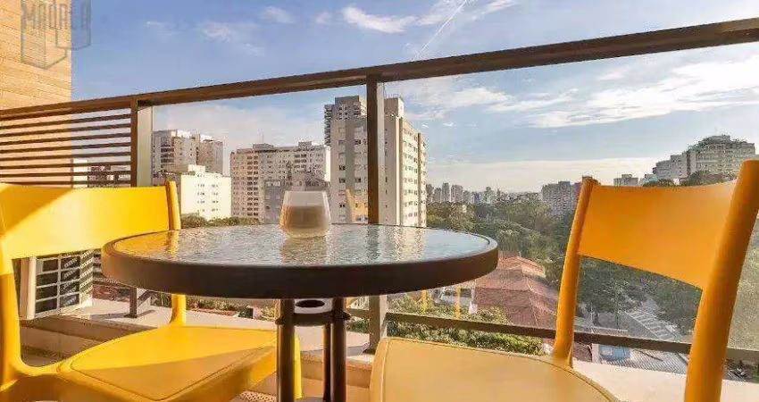 Studio com 1 dormitório à venda, 27 m² por r$ 515.000,00 - pinheiros - são paulo/sp