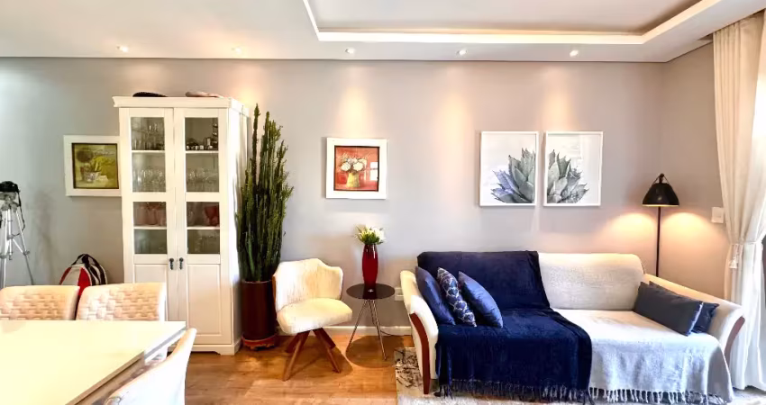 Apartamento pronto pra morar à venda no parque campolim 2 quartos, suíte, 2 vagas, varanda gourmet com vidro e ótimo lazer