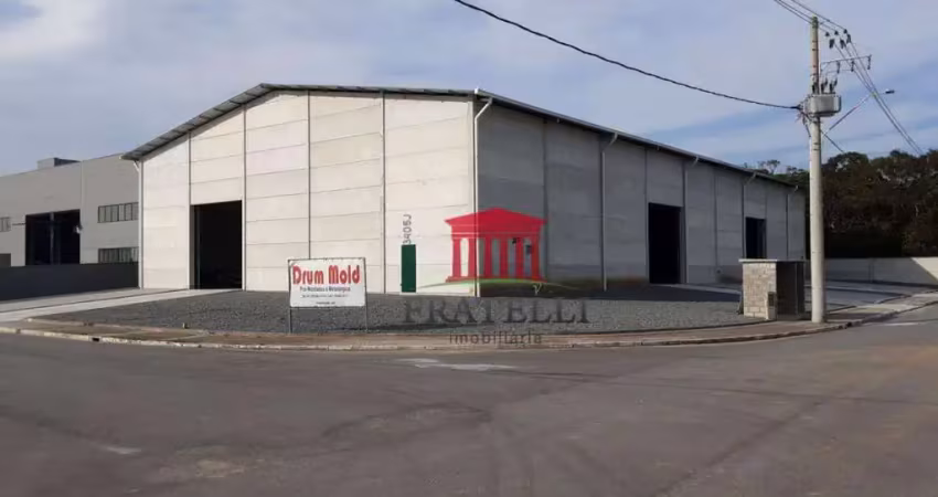 Galpão para alugar, 1340 m² por r$ 22.050,00/mês - volta redonda - araquari/sc