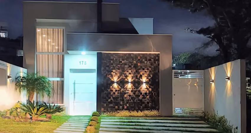 Casa moderna com piscina em condomínio com dois dormitórios