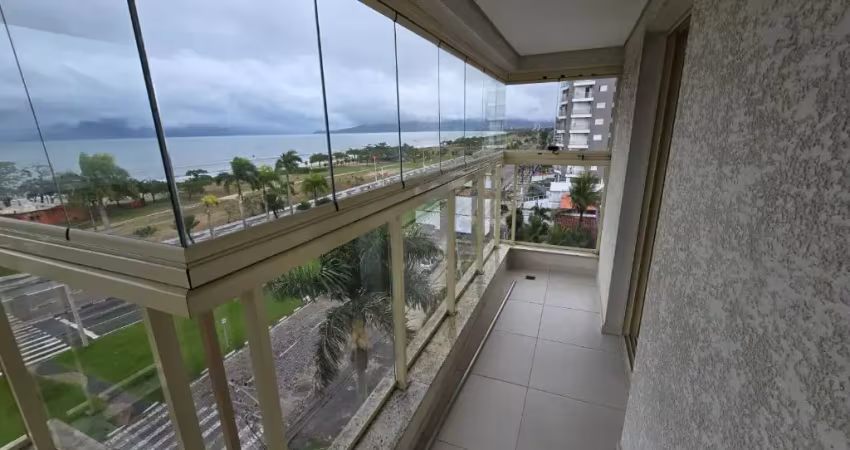 Apartamento para locação no centro, frente mar em caraguatatuba