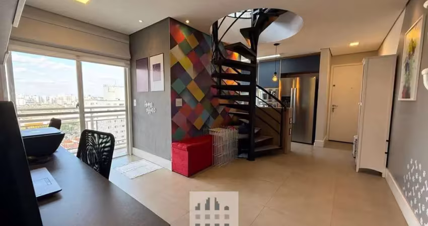 Cobertura com ofurô, 2 quartos, suíte, closet, 2 vagas no miolo do ipiranga