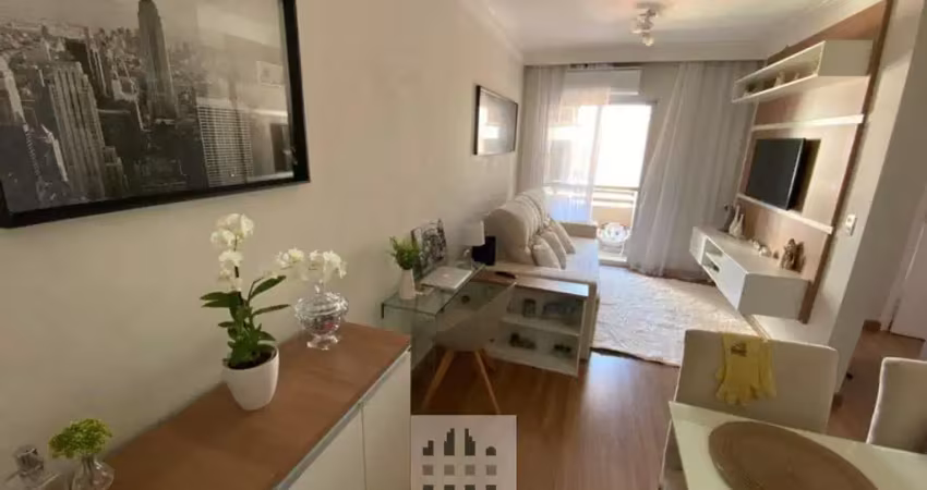 Ótimo apartamento de 3 quartos, 2 banheiros, vaga fixa e livre, varanda!