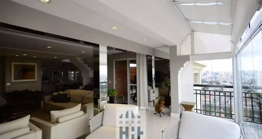 Cobertura à venda em são paulo-sp, no ipiranga: 3 quartos, 3 suítes, 2 salas, 5 banheiros, 4 vagas, 230m² de área.