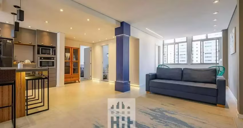 Apartamento à venda no paraíso, são paulo-sp: 2 quartos, 1 suíte, 1 sala, 2 banheiros, 87m² de área!
