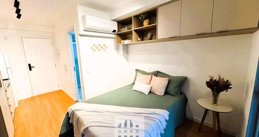 Apartamento de 1 quarto e 1 suíte em condomínio para locação na vila mariana, são paulo-sp: 25m² de puro conforto!