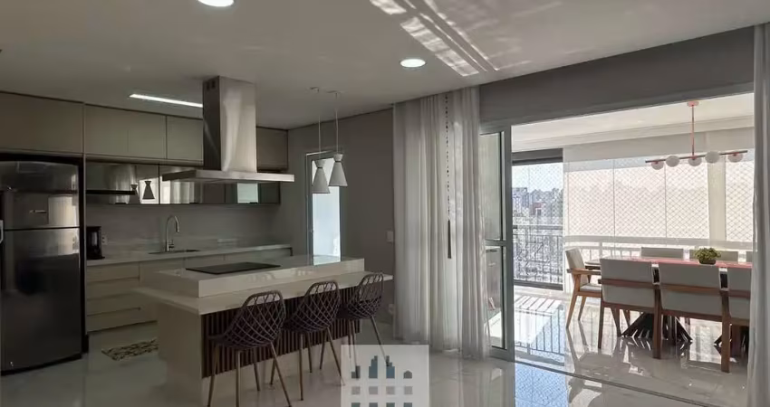 Varanda gourmet, 2 suítes, sala ampliada, 2 vagas, alto padrão!
